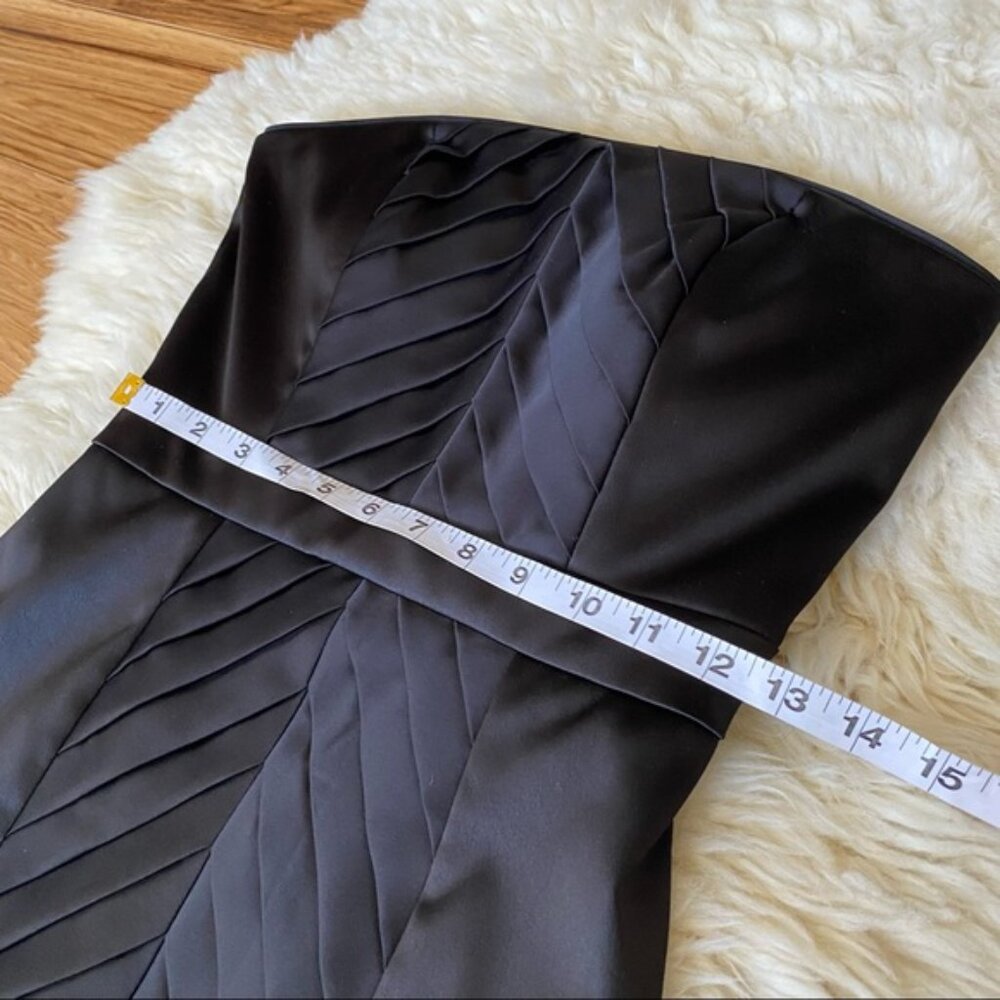 Max And Cleo Herringbone Fitted Strapless Dress S… - image 5